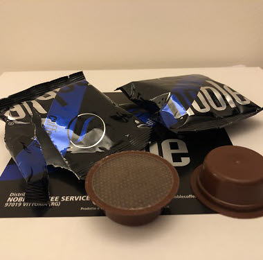 Caffe in capsule miscela blu